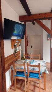 Ferienwohnung "Gartenzauber" - Essbereich