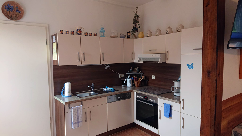 Ferienwohnung "Gartenzauber" - Küche