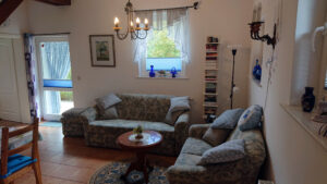 Ferienwohnung "Gartenzauber" - Wohnbereich