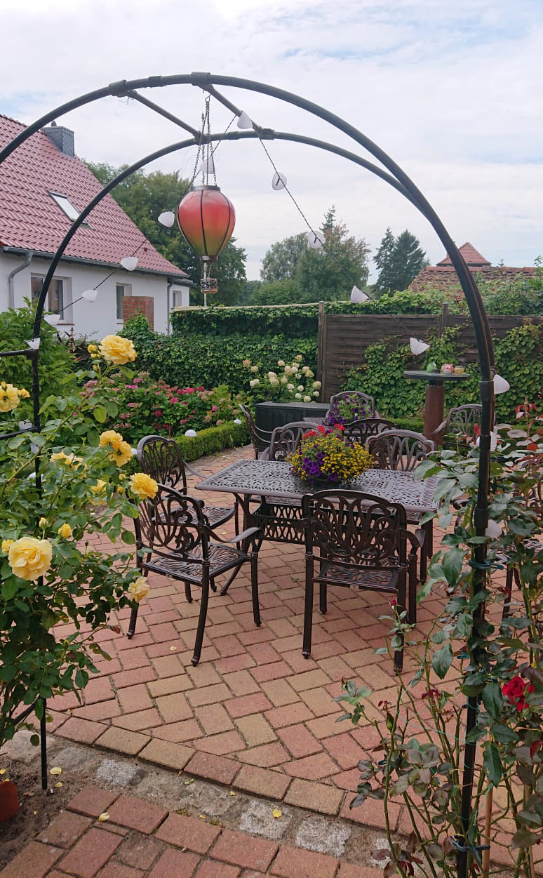 Clewes Grün - Terrasse Sitzbereich