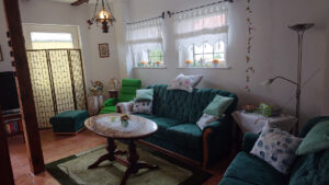 Ferienwohnung "Immergrün" - Wohnereich